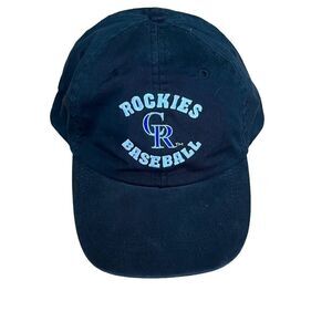 MLB Colorado Rockies Black Baseball Hat